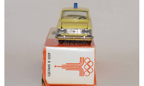 Москвич 408 -милиция СССР, масштабная модель, scale43