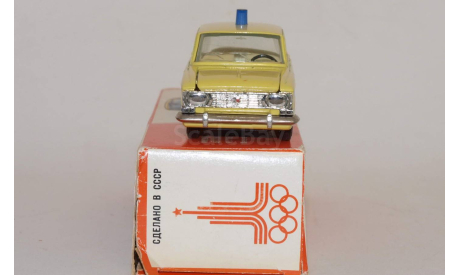 Москвич 408 -милиция СССР, масштабная модель, scale43