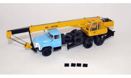 Транскит Автокран КС-3575, сборная модель автомобиля, ЗИЛ, scale43