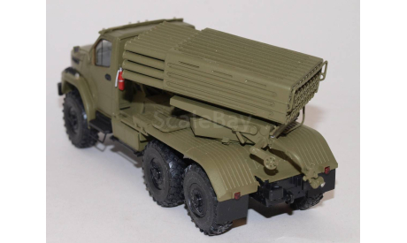 Кит  БМ-21 ’Град’ на шасси УРАЛ НЕКСТ, сборные модели бронетехники, танков, бтт, scale43