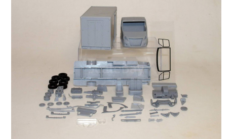 Кит Газель НЕКСТ промтоварный фургон, сборная модель автомобиля, scale43