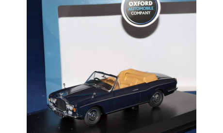 ROLLS ROYCE Corniche Convertible 1971 Indigo Blue, масштабная модель, Oxford, scale43, Rolls-Royce