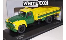 CHEVROLET C 6500 (бортовой грузовик) 1958 Yellow/Dark Green, масштабная модель, WhiteBox, scale43