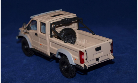 Кит внедорожного грузовика Газон «Вепрь Next», сборная модель автомобиля, 1:43, 1/43