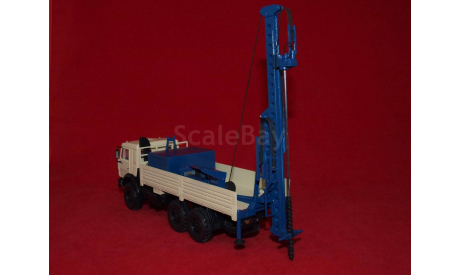 кит Буровая установка УГБ  на шасси КАМАЗ, сборная модель автомобиля, scale43