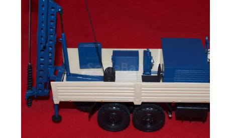 кит Буровая установка УГБ  на шасси КАМАЗ, сборная модель автомобиля, scale43