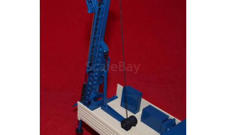 кит Буровая установка УГБ  на шасси КАМАЗ, сборная модель автомобиля, scale43