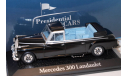 MERCEDES-BENZ 300 Landaulet федерального канцлера ФРГ Конрада Аденауэра 1963, масштабная модель, scale43, Renault