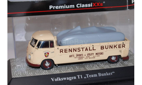 Volkswfgen T1’Team Bunker’, масштабная модель, Volkswagen, Premium Classixxs, scale43