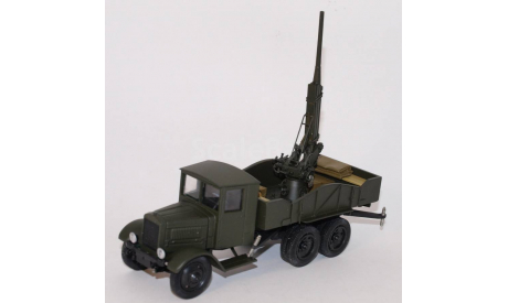 кит зенитная установка на ЯГ, сборные модели бронетехники, танков, бтт, scale43