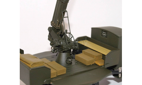 кит зенитная установка на ЯГ, сборные модели бронетехники, танков, бтт, scale43