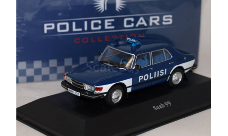 SAAB 99 ’Poliisi’ (полиция Финляндии) 1974, масштабная модель, scale43