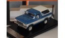 FORD Bronco 4x4 1978 Metallic Blue/White, масштабная модель, 1:43, 1/43