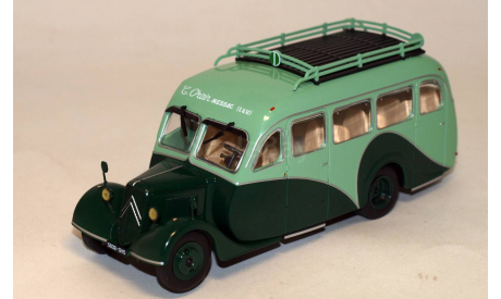 CITROEN U23 TIPO 23 BESSET FRANCE 1947 Green автобус, масштабная модель, 1:43, 1/43