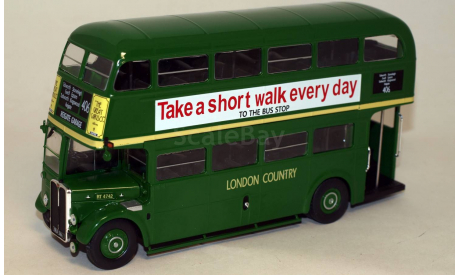 AEC REGENT III RT ’LONDON COUNTRY’ UNITED KINGDOM 1947 Green автобус, масштабная модель, 1:43, 1/43