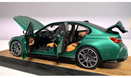 BMW M3 G80 Competition Minichamps 1:18 Green, масштабная модель, scale18