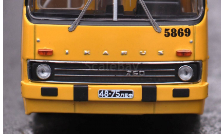 IKARUS 260.01 «Охра» с гос. номерами, масштабная модель, Classicbus, 1:43, 1/43