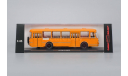 ЛиАЗ 677М оранжевый с запасным колесом, масштабная модель, Classicbus, scale43