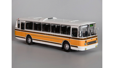Масштабная модель 699Р бело-жёлтый, масштабная модель, ЛАЗ, Classicbus, 1:43, 1/43