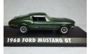 Ford Mustang GT 1968, масштабная модель, Greenlight, scale43