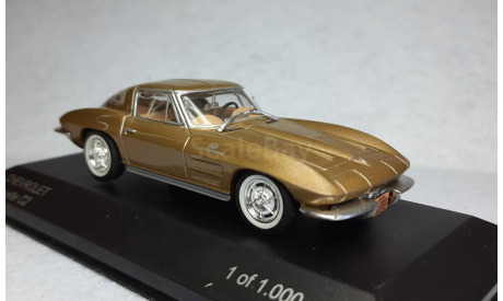 Chevrolet Corvette C 2, масштабная модель, White Box, scale43