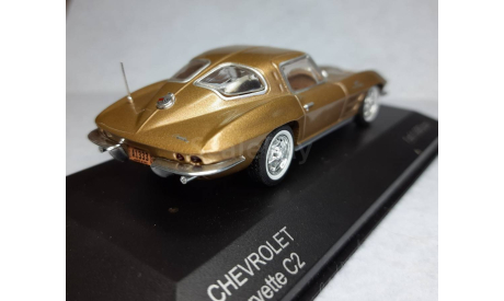 Chevrolet Corvette C 2, масштабная модель, White Box, scale43