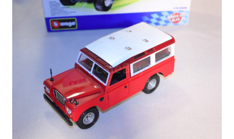 Land Rover 1971, 1:25, Bburago, масштабная модель, 1:24, 1/24