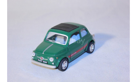 Fiat 500, 1:24, Kinsmart, масштабная модель, scale24