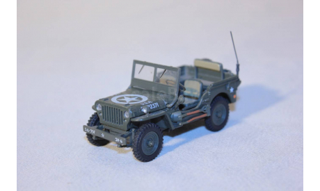 Jeep Willys militaire DCC, 1:43, Cararama, масштабная модель, 1/43, Bauer/Cararama/Hongwell