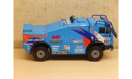 КАМАЗ-49255 № 302 Хазарские степи 2005 г., масштабная модель, scale43