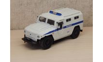 Газ 2330 Тигр Милиция, масштабная модель, scale43