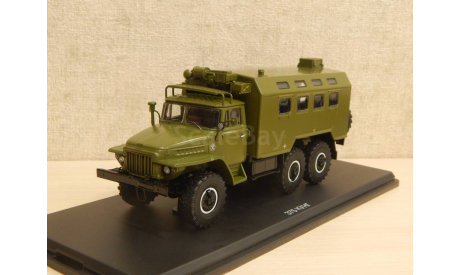 Урал 375 Кунг К-375, масштабная модель, scale43, Start Scale Models (SSM)