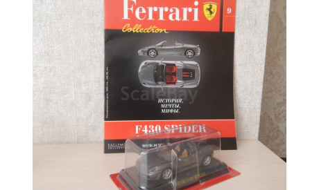 Ferrari F430 Spider, журнальная серия Ferrari Collection (GeFabbri), scale43