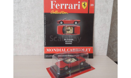 Ferrari Mondial Cabriolet, журнальная серия Ferrari Collection (GeFabbri), scale43