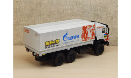 Камаз 43118 №568 Шелковый путь 2017 г., масштабная модель, scale43
