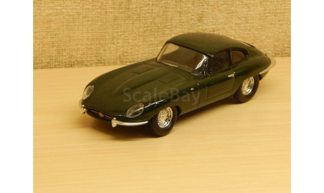 Jaguar Type E, масштабная модель, Суперкары. Лучшие автомобили мира, журнал от DeAgostini, scale43