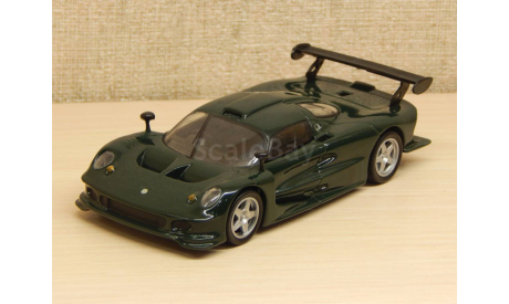 Lotus Elise GT1, масштабная модель, Суперкары. Лучшие автомобили мира, журнал от DeAgostini, scale43