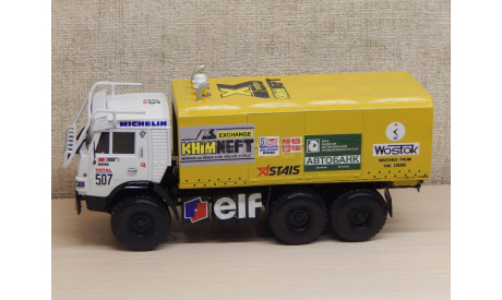 Камаз 431010 №507 Paris–Cape Town Rally 1992 г., масштабная модель, scale43