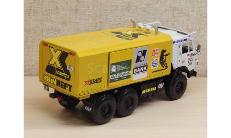 Камаз 431010 №507 Paris–Cape Town Rally 1992 г., масштабная модель, scale43