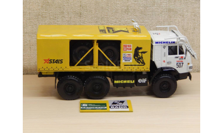 Камаз 431010 №507 Paris–Cape Town Rally 1992 г., масштабная модель, scale43