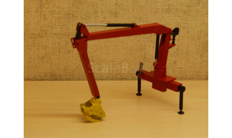 КМУ с захватами, запчасти для масштабных моделей, КамАЗ, scale43