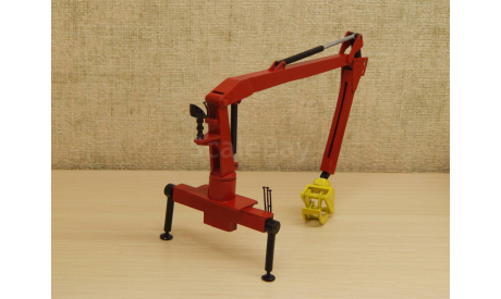 КМУ с захватами, запчасти для масштабных моделей, КамАЗ, scale43