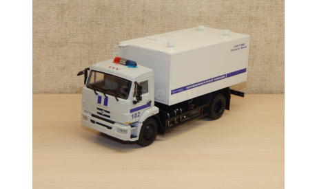 KAMAZ-43253 Передвижной пункт Полиции, масштабная модель, КамАЗ, scale43