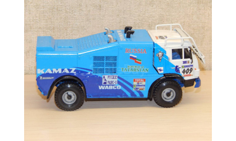 Камаз 49252C Paris Dakar Carte 2000 г. №409, масштабная модель, scale43