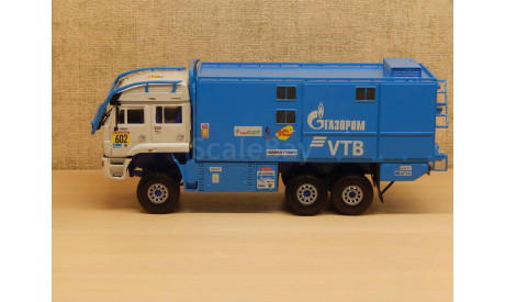 КамАЗ-635050 Гостиница №602 Silk Way Rally 2025 г., масштабная модель, scale43