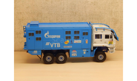 КамАЗ-635050 Гостиница №602 Silk Way Rally 2025 г., масштабная модель, scale43