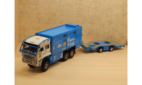 КамАЗ-635050 Гостиница №602 Silk Way Rally 2025 г., масштабная модель, scale43