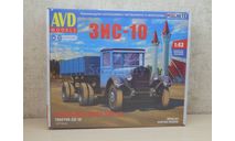 ЗИС-10 с полуприцепом, масштабная модель, scale43