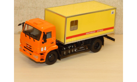 KAMAZ-43253 Аварийная ДКТ-410, масштабная модель, КамАЗ, scale43