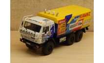 Камаз 431010 №509 Paris-Tripoli-Dakar 1991 г., масштабная модель, scale43